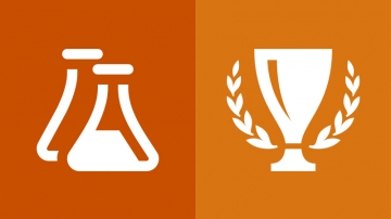 flasks and trophy icons