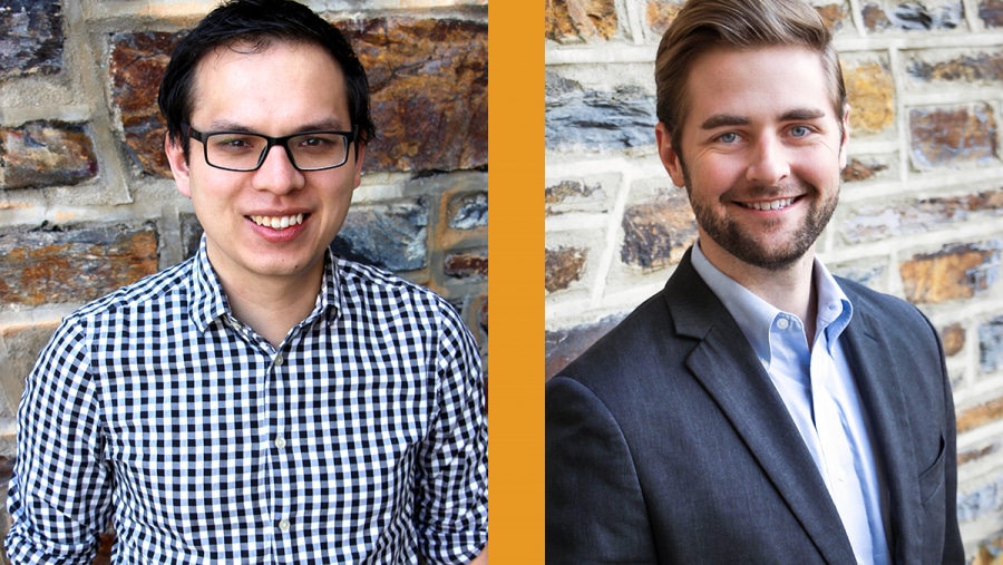 Christian Viehland (left) and Stefan Roberts (right)